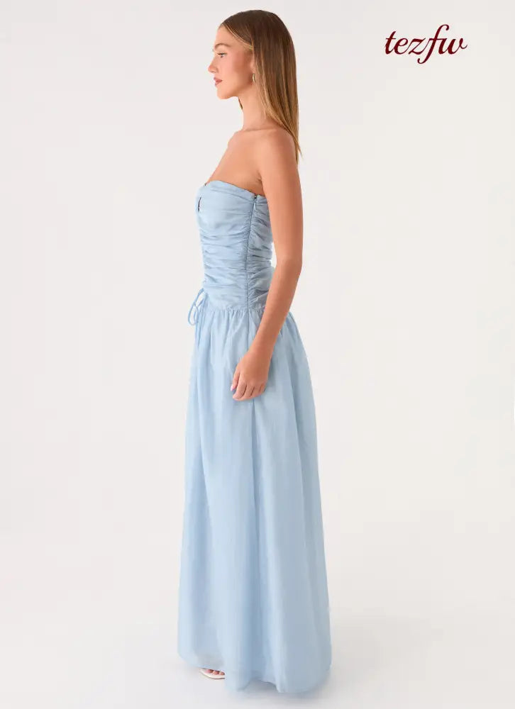 Eirwyn Maxi Dress - Blue - Maxi Dresses