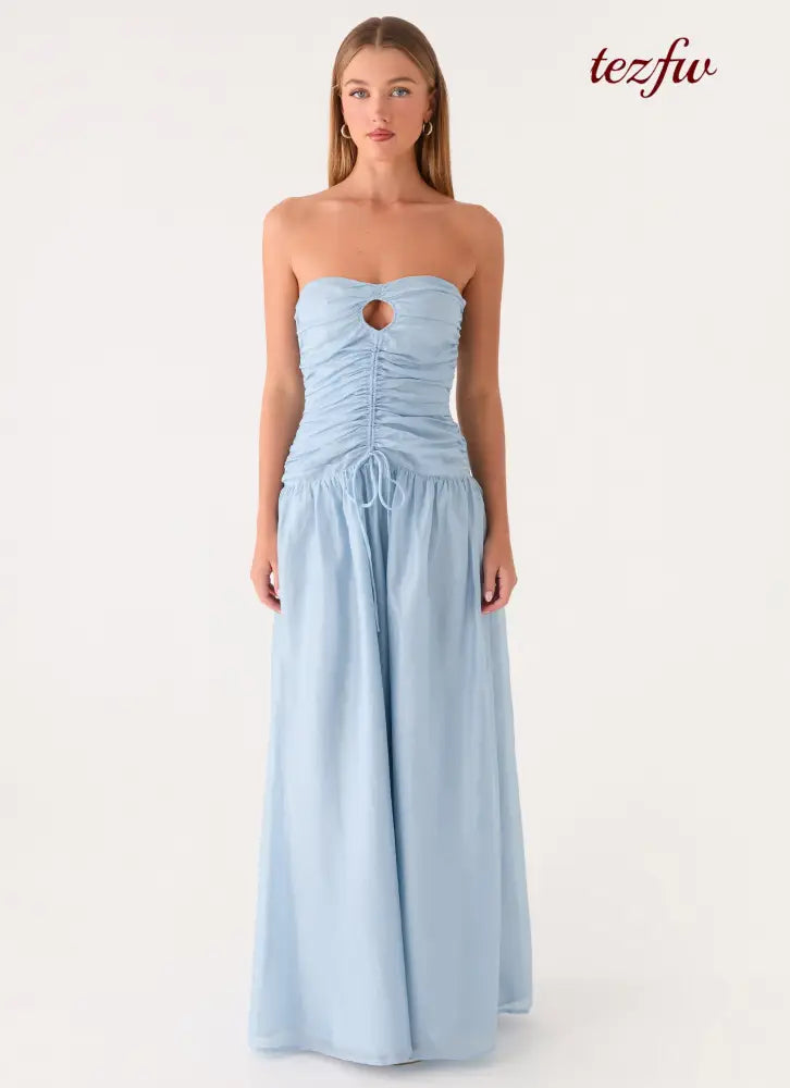 Eirwyn Maxi Dress - Blue - Maxi Dresses