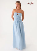 Eirwyn Maxi Dress - Blue - Maxi Dresses