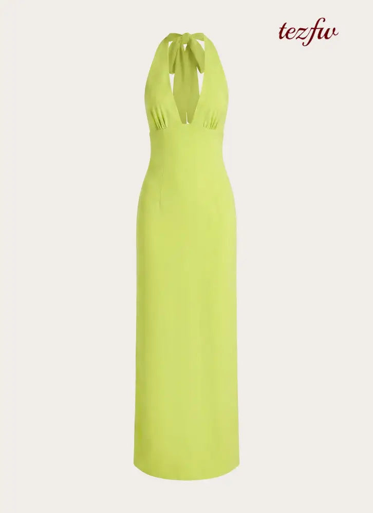 Feyric Maxi Dress - Apple Green - Maxi Dresses