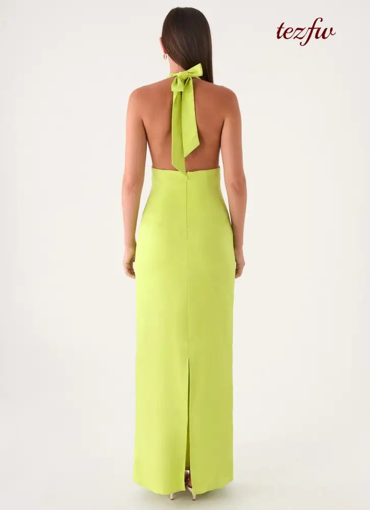 Feyric Maxi Dress - Apple Green - Maxi Dresses