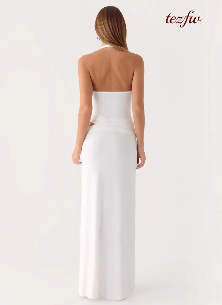 Karise Maxi Dress - White - Maxi Dresses
