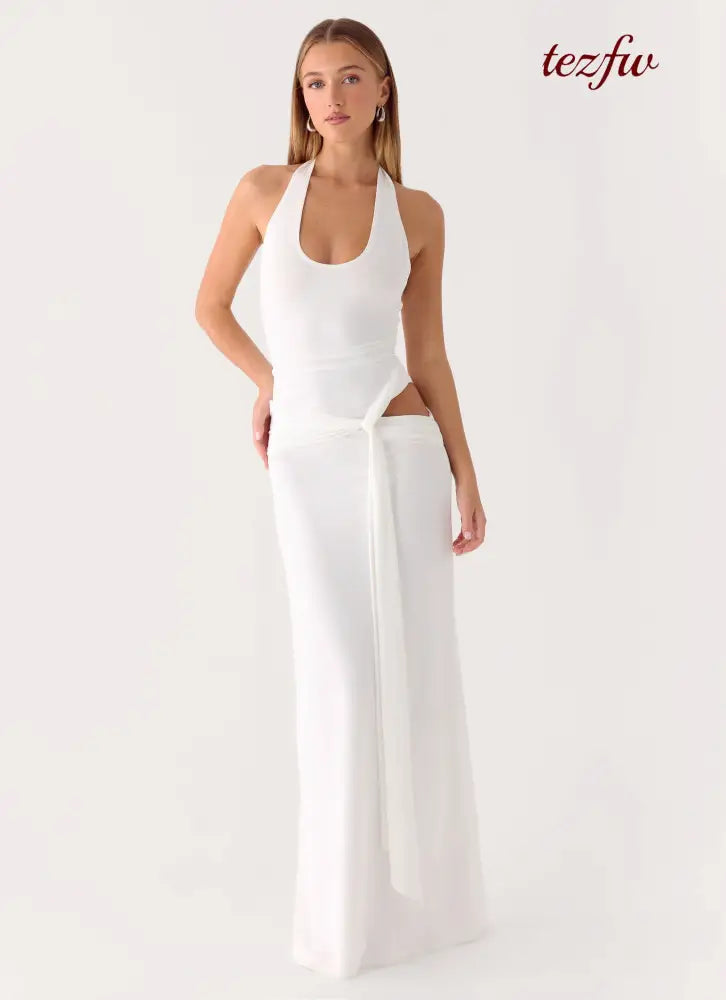 Karise Maxi Dress - White - Maxi Dresses