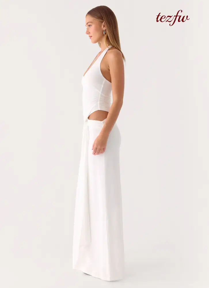 Karise Maxi Dress - White - Maxi Dresses