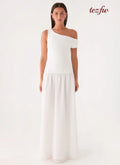 Liorae Maxi Dress - White - Maxi Dresses