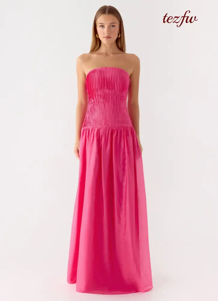 Ophielle Maxi Dress - Fuchsia - Maxi Dresses