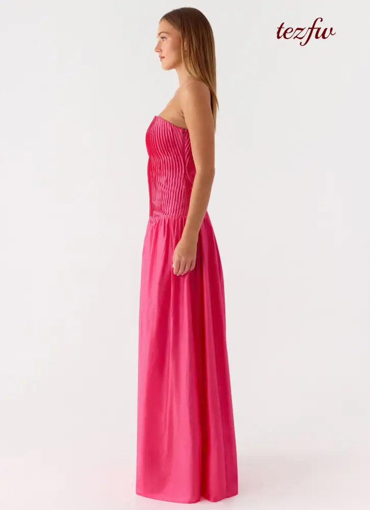 Ophielle Maxi Dress - Fuchsia - Maxi Dresses