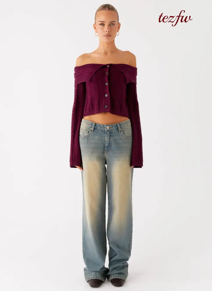 San Diego Straight Leg Denim Jeans - Blue Wash - Jeans