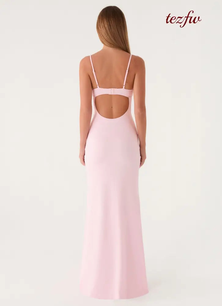 Vamonos Maxi Dress - Pink - Maxi Dresses