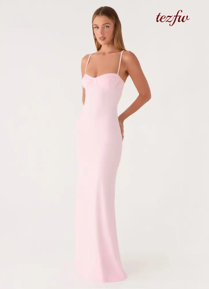 Vamonos Maxi Dress - Pink - Maxi Dresses