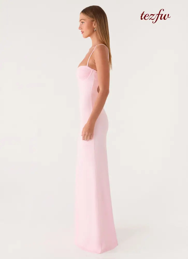 Vamonos Maxi Dress - Pink - Maxi Dresses